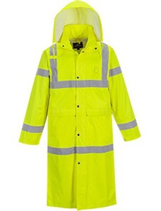 Portwest Reflexní Hi-Vis pláštěnka, délka 122 cm, žlutá, vel. L