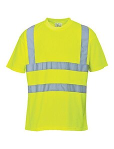 Portwest Reflexní tričko s krátkým rukávem Plus Hi-Vis, žluté, vel. 4XL