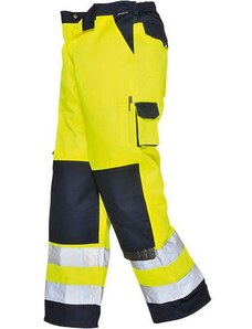 Portwest Reflexní kalhoty Lyon Hi-Vis, modré/žluté, vel. L