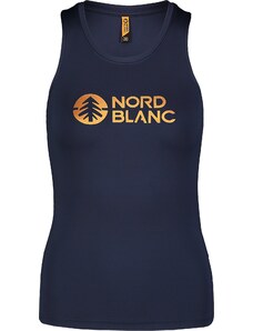 Nordblanc Modré dámské fitness tílko BALM