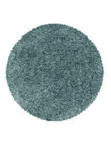 Ayyildiz koberce Kusový koberec Sydney Shaggy 3000 aqua kruh - 160x160 (průměr) kruh cm
