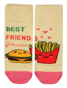 Virgina Best friends veselé kotníčkové ponožky 68050