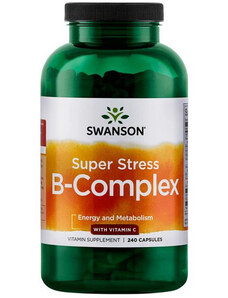Swanson Super Stress B Complex 240 ks, kapsle