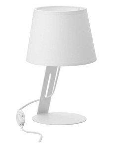 TK Lighting Stolní lampa GRACIA 1xE27/60W/230V bílá TK5132