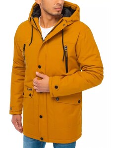 Stock Zajímavá žlutá pánská zimní bunda VTX3879