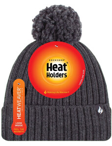 Dámská zimní čepice Heat Holders Arden Charcoal