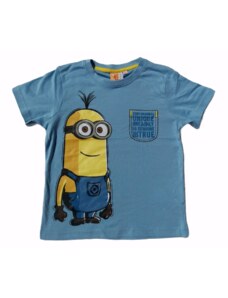 Mimoňi (Minions) Unisex Tričko Mimoni - světle modré