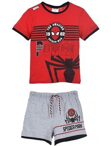 Set tričko + kraťasy Spider Man UE1104 - červený