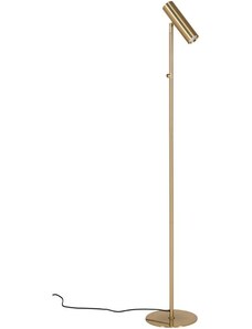 Nordic Living Zlatá kovová stojací lampa Aris 150 cm