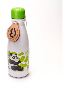 Water Revolution Dětská nerezová Termo láhev na pití Panda Potravinářská nerezová ocel 18/8, 350 ml
