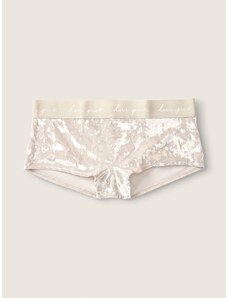 Victoria's Secret PINK Sametové kalhotky Velvet Shortie Vanilla Bean