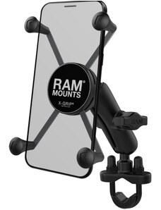 Držák na mobil X-GRIP s objímkou na řídítka pro větší telefony RAM MOUNTS