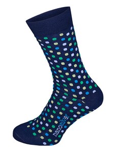 nanosilver Dětské ponožky s barevnými puntíky
