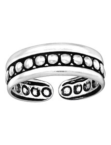 OLIVIE Stříbrný prsten NA NOHU 5432