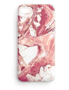 WOZINSKY Wozinsky Marble silikónové pouzdro pro Apple iPhone 13 Mini růžová