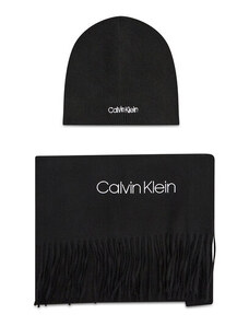 Sada čepice a šál Calvin Klein