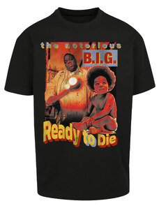 MT Upscale Biggie Ready To Die Oversize tričko černé