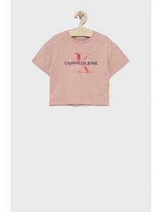 Calvin Klein Jeans - Dětské tričko 104-176 cm - GLAMI.cz