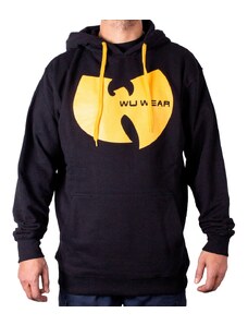 killabeez.cz Mikina Wu Wear Script Hooded - černá