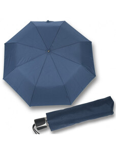 Doppler Mini Fiber Uni - dámský modrý skládací deštník
