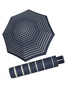 Doppler Fiber Mini Timeless - dámský skládací deštník, modrá