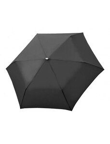 Doppler Carbonsteel Mini Slim uni - dámský skládací deštník, černá, plná barva