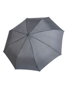 Doppler Stockholm Automatic - pánský holový vystřelovací deštník, šedá, puntík