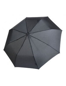 Doppler Stockholm Automatic - pánský holový vystřelovací deštník, černá, plná barva
