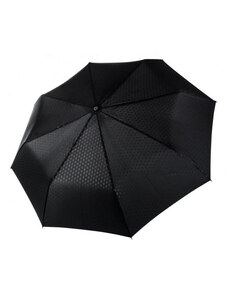 Doppler FIBER MAGIC PREMIUM - pánský plně automatický deštník, černá, plná barva