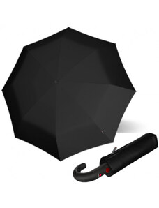 Knirps KNIRPS T.260 Meduim Duomatic BLACK - elegantní pánský plně automatický deštník