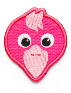 Affenzahn Velcro badge Flamingo