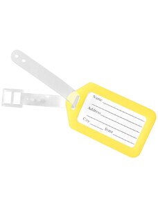 KUFRYPLUS Jmenovka na kufr LTP118 yellow