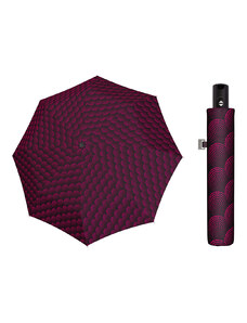Doppler Magic Carbonsteel Twister Cranberry plně automatický deštník