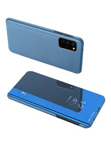 IZMAEL.eu Pouzdro Clear View pro Samsung Galaxy A02s modrá