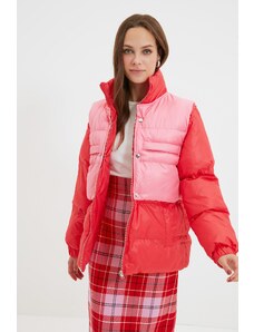 Zimní bunda Trendyol červená - Puffer