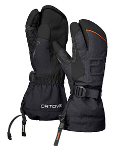 Ortovox Merino Freeride 3 Finger Glove Men's Black Raven S