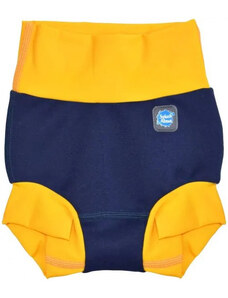 Kojenecké plavky Splash About Happy Nappy Duo Navy/Yellow