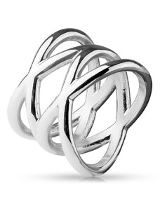 Dámský prsten z chirurgické oceli GWENDOLYN