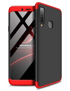 GKK Ochranné pouzdro GKK 360 Přední a zadní kryt celého mobilu pro Samsung Galaxy A9 2018 červená