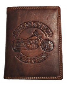 Pánská kožená peněženka motorka BUFFALO