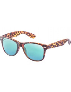 URBAN CLASSICS Sunglasses Likoma Youth - havanna/blue