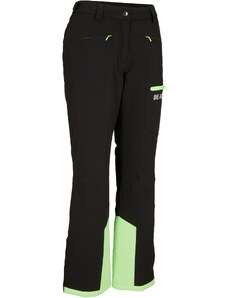 bonprix Funkční lyžařské termo kalhoty, nepromokavé, Straight Černá