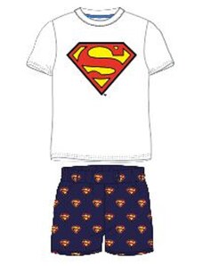 Dětské pyžamo Superman bílé 116-146