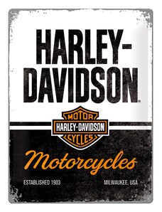 NOSTALGIC-ART Retro cedule plech 300x400 Harley-Davidson (Motorcycles)