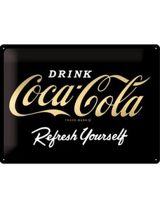 Nostalgic Art Plechová cedule Coca-Cola Refresh Yourself 30 x 40 cm