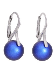 Šperky LAFIRA Style Lafira stříbrné náušnice modré perly 3161
