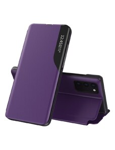 IZMAEL.eu Elegantní knižkové pouzdro View Case pro Samsung Galaxy A72 4G fialová