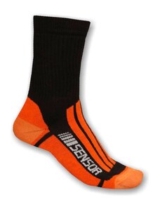 Sensor Treking EVO Trekingové ponožky oranžové