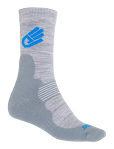 Sensor ponožky Expedition Merino šedá / modrá