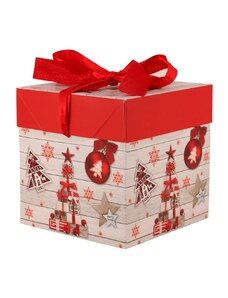 PTT Global Vánoční dárková krabička malá 10,5 cm